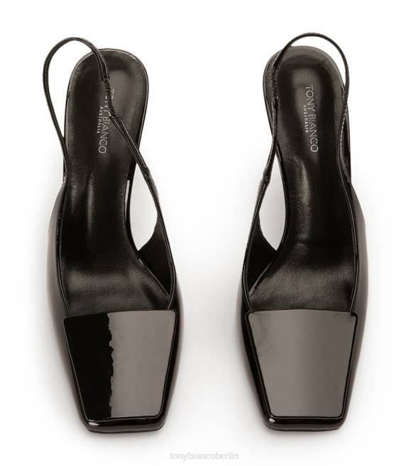 Stöckelschuhe| de Tony Bianco Frauen Rue Heels schwarzes Lackleder 462447